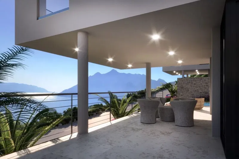 Villa with pool and unobstructed sea views – 3