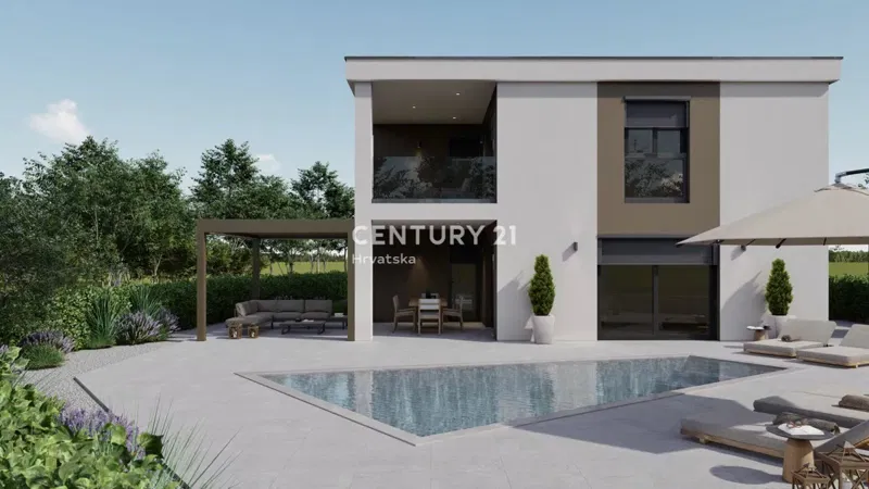 POREČ, VENDESI CASA CON PISCINA, NUOVA COSTRUZIONE, ULTIMA DISPONIBILE VICINO ALLA CINTURA VERDE – 3