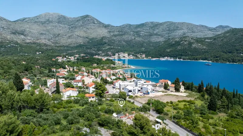 Zemljište s građevinskom dozvolom u Slanome, Dubrovnik