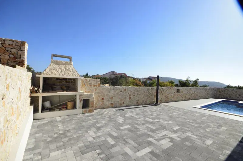 Vila s bazenom – Primošten,garaža,veliki podrum, | 4 spavaće sobe, pogled na more – 3