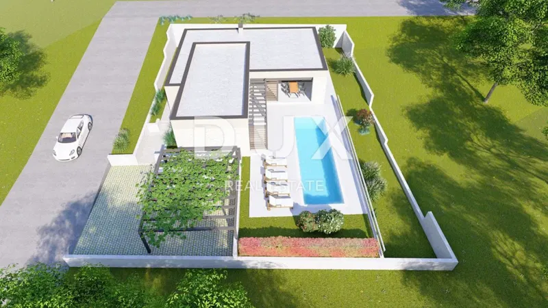 ISTRIA, LABIN - Terreno con permesso di costruzione, l'ultimo dell'insediamento – 3