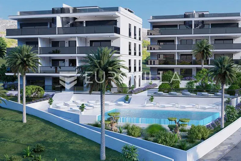 Primošten, two-level apartment with panoramic sea views in Primošten Resort – 2