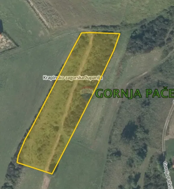 Gornja Pačetina - Građevinsko zemljište 3749 m2
