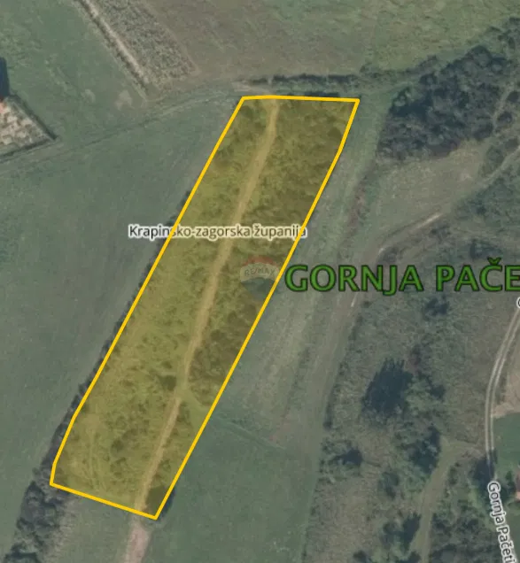 Gornja Pačetina - Građevinsko zemljište 3749 m2