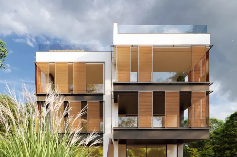 Apartment with a swimming pool in the first row to the sea – 3