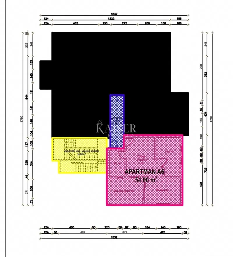 Lakás Pag, 45m2 – 2