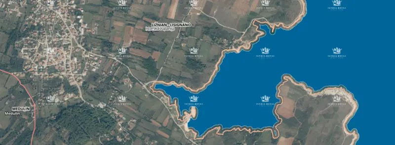 IN VENDITA – TERRENO AGRICOLO CON ULIVETO 3674 m² VICINO AL MARE – LIŽNJAN – 2