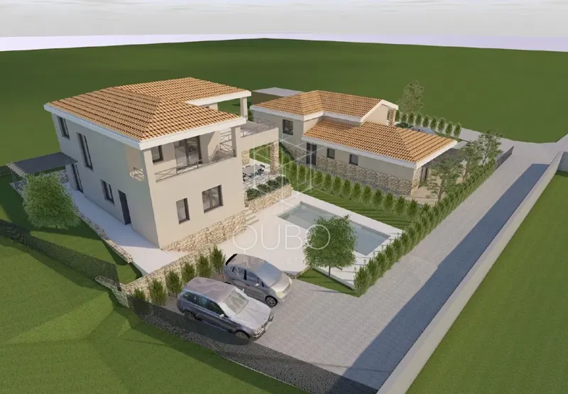 Istria – Building Plot with Permit and Project for a Villa with Pool – 2