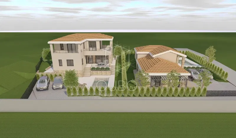 Istria – Building Plot with Permit and Project for a Villa with Pool – 3
