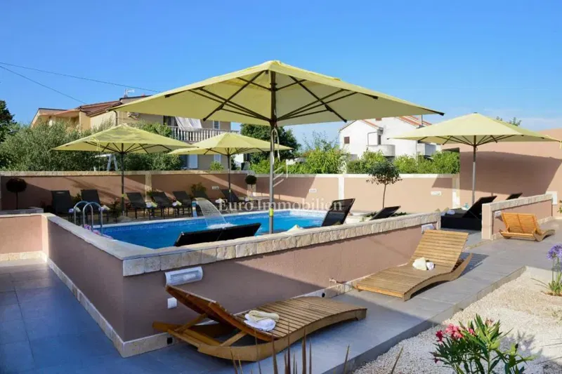 Privlaka - appartamento con piscina e ampio giardino – 2