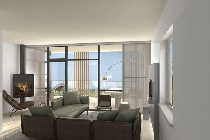 Modern duplex apartment in a new building – 2
