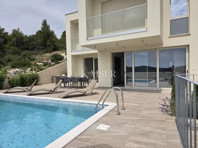 Žaborić, Jasenovo - Luxury three-room house 171.15 m² with panoramic sea view – 2