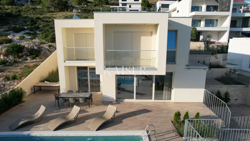 Žaborić, Jasenovo - Luxury three-room house 171.15 m² with panoramic sea view – 3