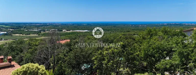 Near Poreč - Building Land with Project and Started Construction – 2