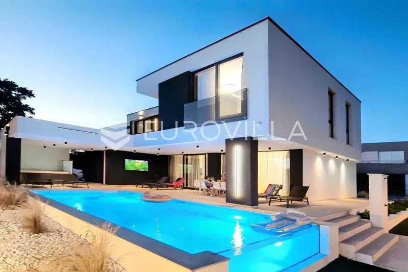 Zadar, Kožino, modern villa with pool and sea view – 2
