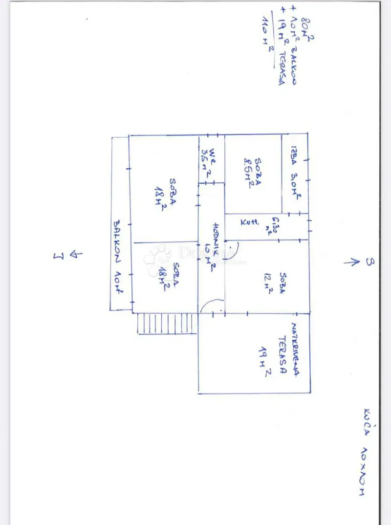 Locale commerciale Saršoni, Viškovo, 80m2 – 2
