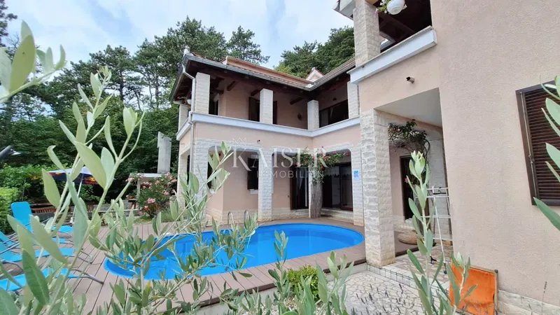 Abbazia, Veprinac, casa familiare con piscina, vista sul Quarnero – 3