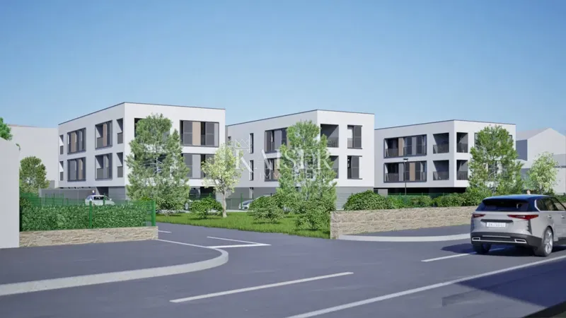 Zadar, Ričine, kétszobás lakás, 68,12 m2, új építésű – 2