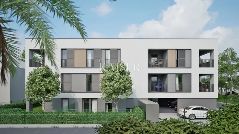 Zara, Ričine, appartamento con due camere da letto 82 m2 con giardino, nuova costruzione – 2