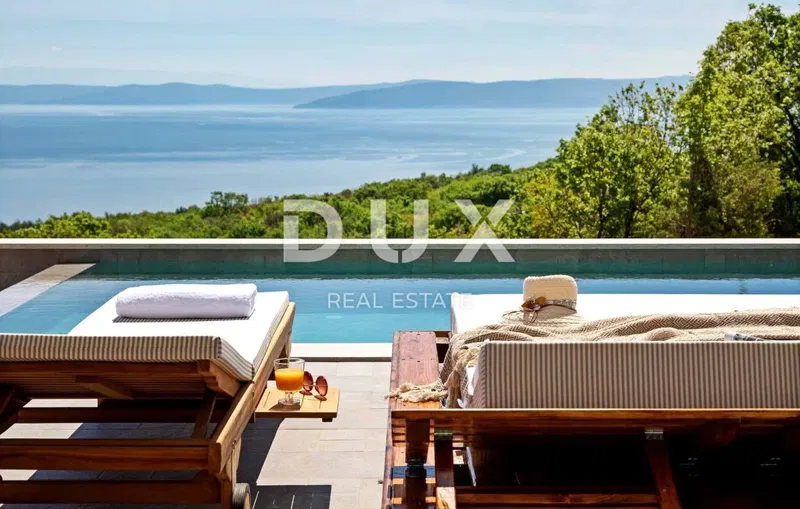 ISTRIEN, RABAC – Eine außergewöhnliche Villa mit spektakulärem Blick auf das Meer – 3