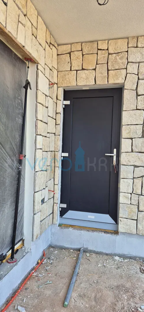 Malinska, island of Krk, semi-detached house, swimming pool, new construction, garden, sea view – 2