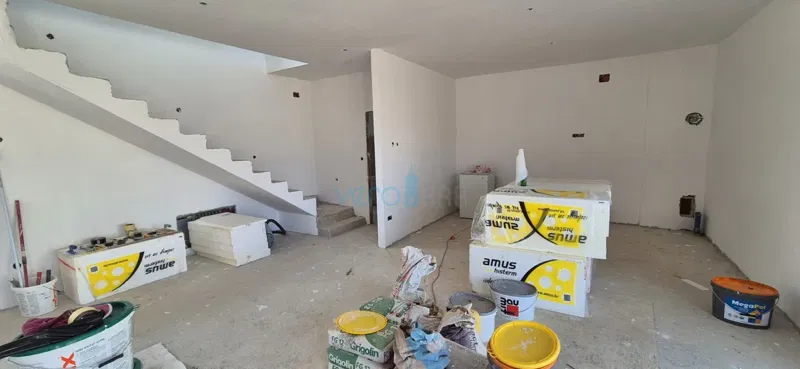 Malinska, island of Krk, semi-detached house, swimming pool, new construction, garden, sea view – 3