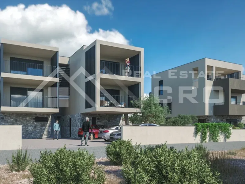 Immobili Šibenik – Appartamenti spaziosi con terrazze in nuova costruzione a Brodarica, in vendita – 3