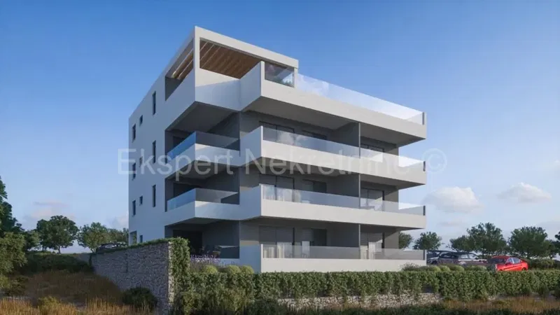 Seget D., penthouse 2-bedroom 98 m2, new building, sea view – 2