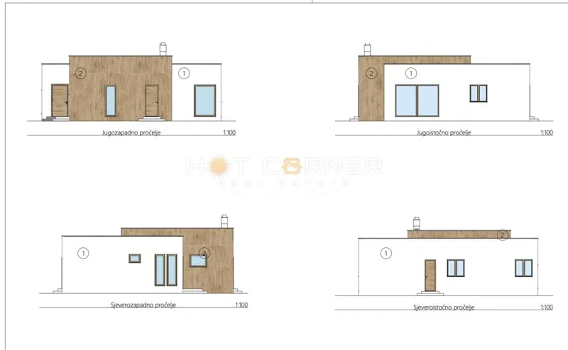 Edinstvena priložnost – moderna vila z bazenom in vrtom v Valdebeku, Pula – 3