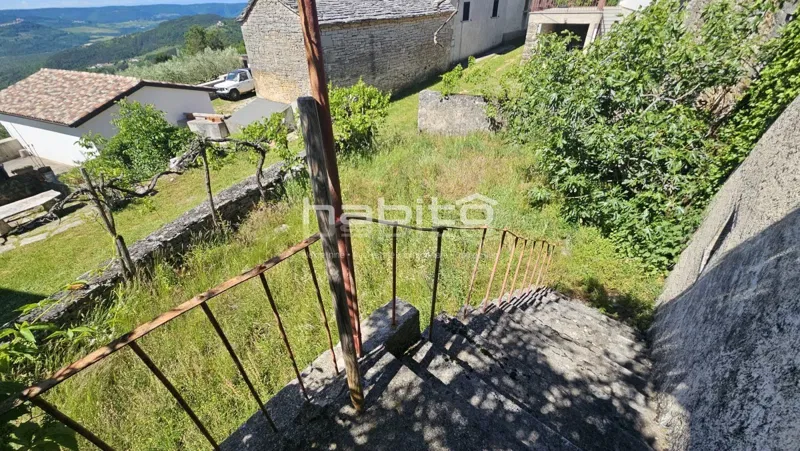 Oprtalj, Zrenj - OASIS OF PEACE, PANORAMIC VIEW! Beautiful stone house with a large garden – 3