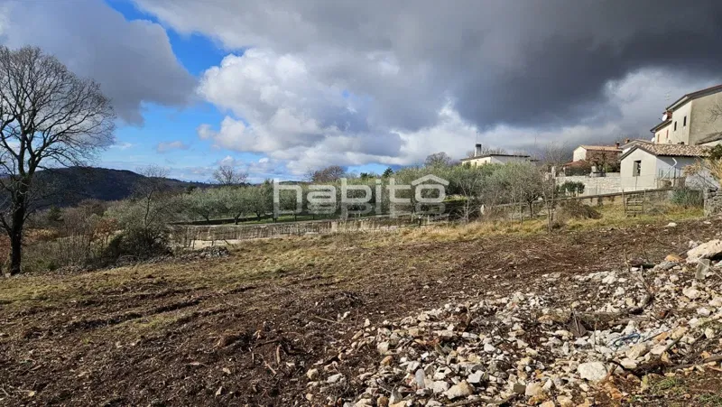 Oprtalj, Zrenj - Terreno edificabile, OASI DI PACE + VISTA PANORAMICA – 2
