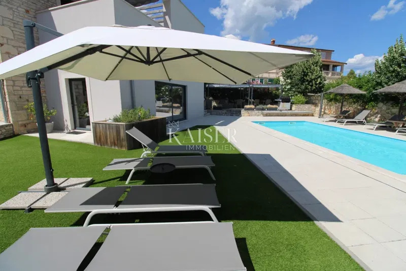 Istria - Parenzo, villa B&B con piscina, vista mare – 3