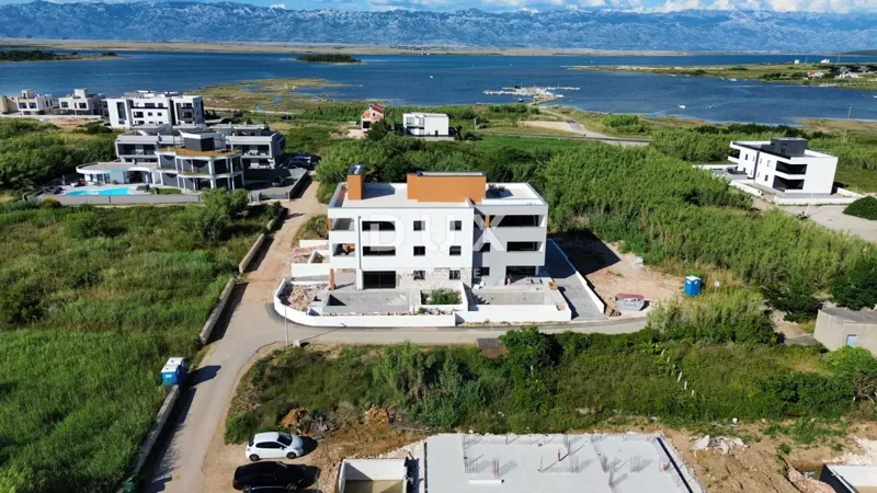ZADAR, PRIVLAKA - New building 50 meters from the sea with a garden and sea view! S1 – 3