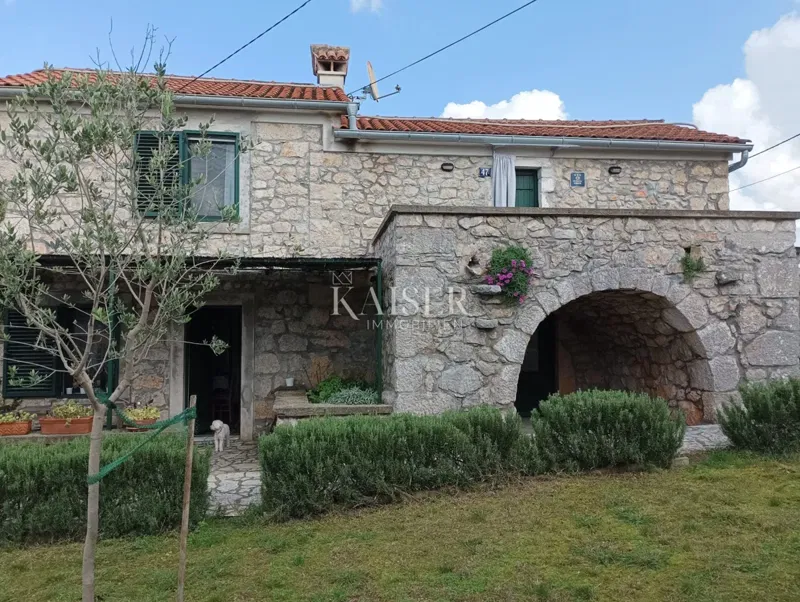 Malinska, Rasopano, autentický zrekonštruovaný kamenný dom s bazénom a záhradou – 2