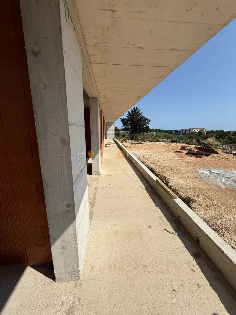 Medulin, 300 m from the beach, new apartments with open sea view! – 2
