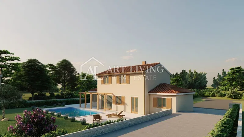 Poreč, okolica - hiša z bazenom v oazi miru - NOVOGRADNJA – 3