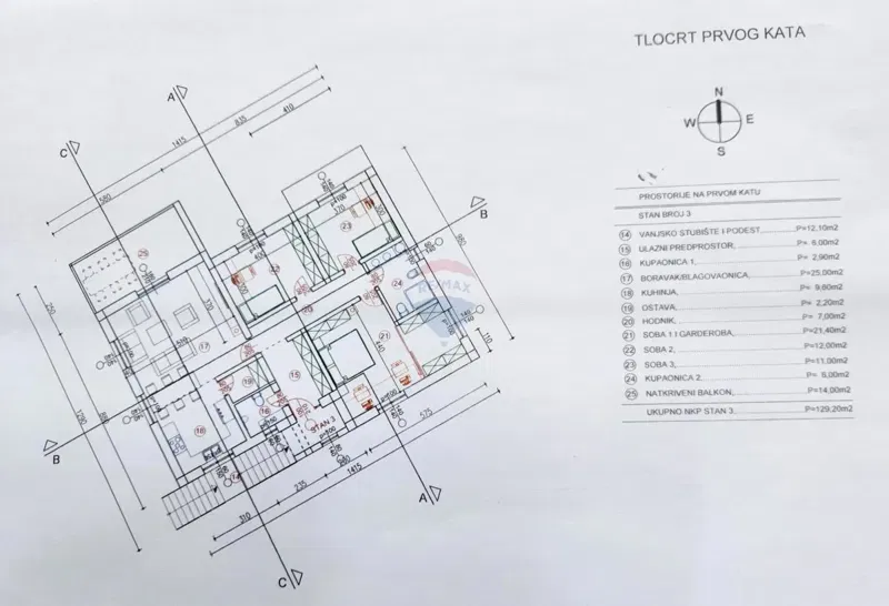 Appartamento Žegoti, Kastav, 142,07m2 – 2