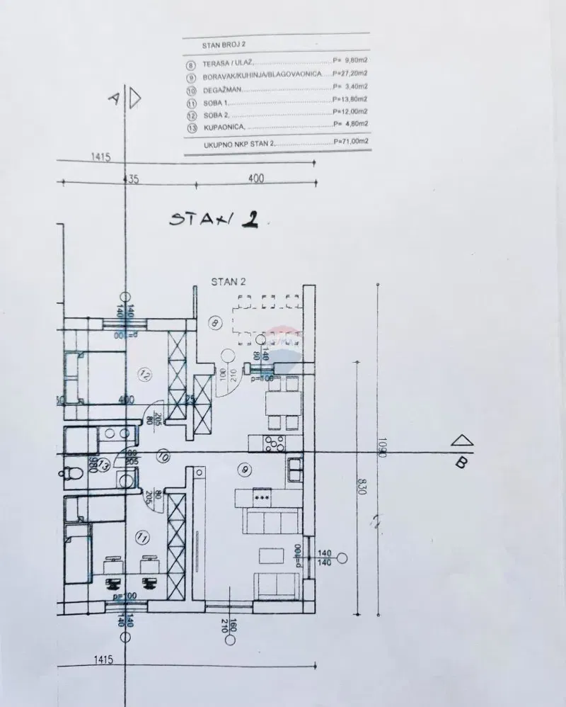 Condo/Apartment Žegoti, Kastav, 91,98m2 – 2