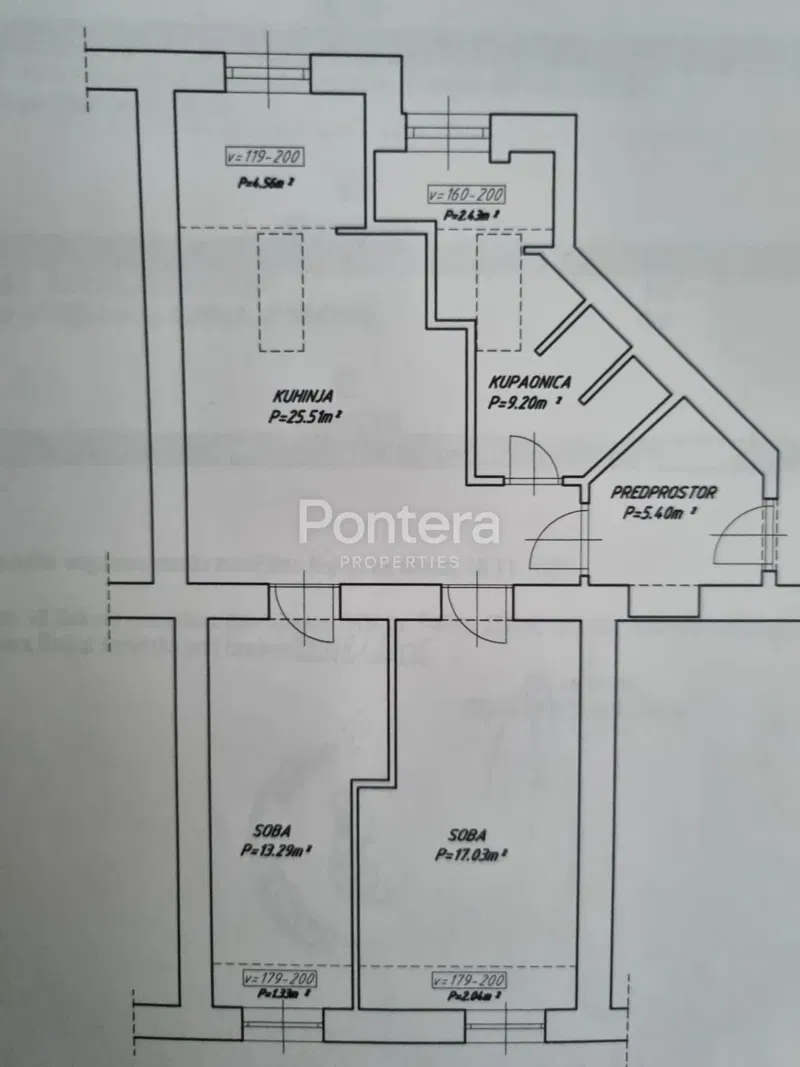 Flat/apartment Centar, Rijeka, 70m2 – 3