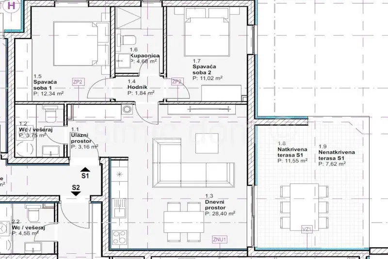 New apartments near the center of Vodice – 3