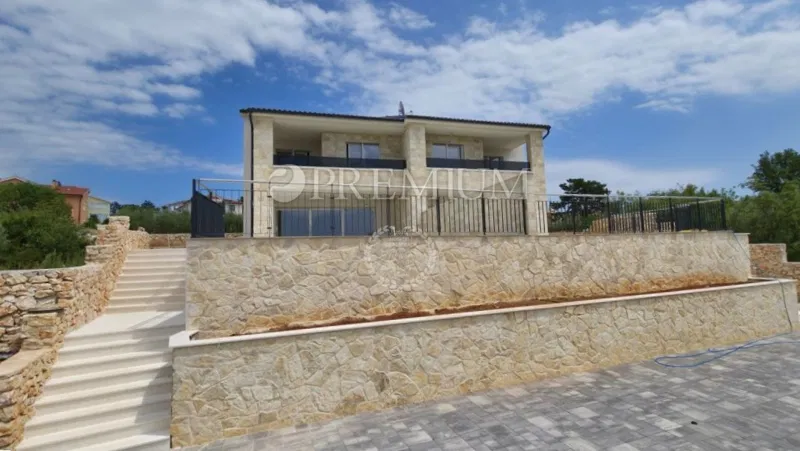 Malinska, nova hiša, 152m², z bazenom in pogledom na morje – 3