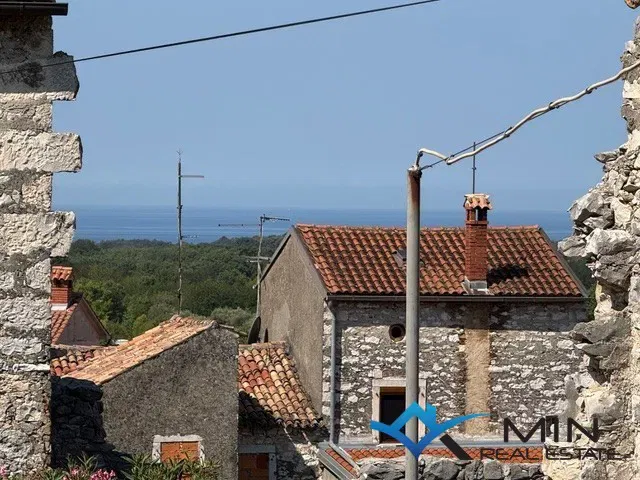 Casa a schiera in pietra con 2 appartamenti a Verteneglio – 2