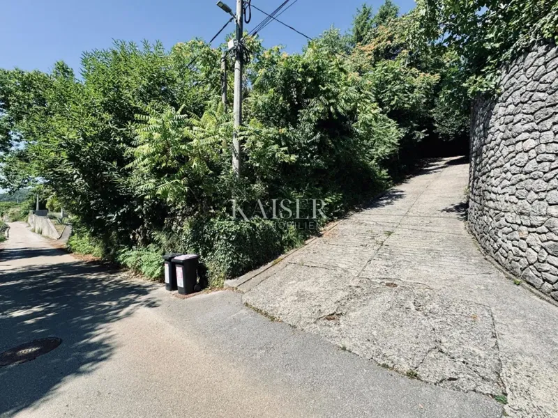 Opatija, Poljane – Építési telek tengerre néző kilátással (1109 m2) – 2