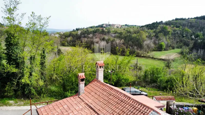 Istra, Grožnjan, Beautiful house with a view of Oprtalj! – 2