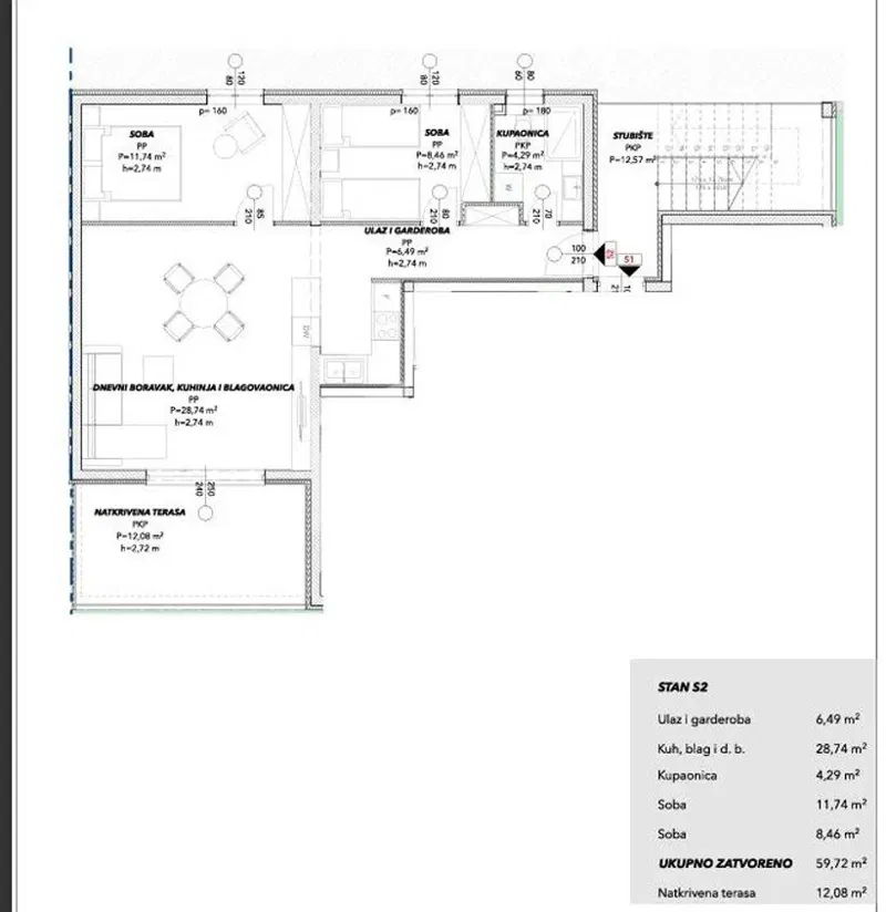 Appartamento Trogir – 3