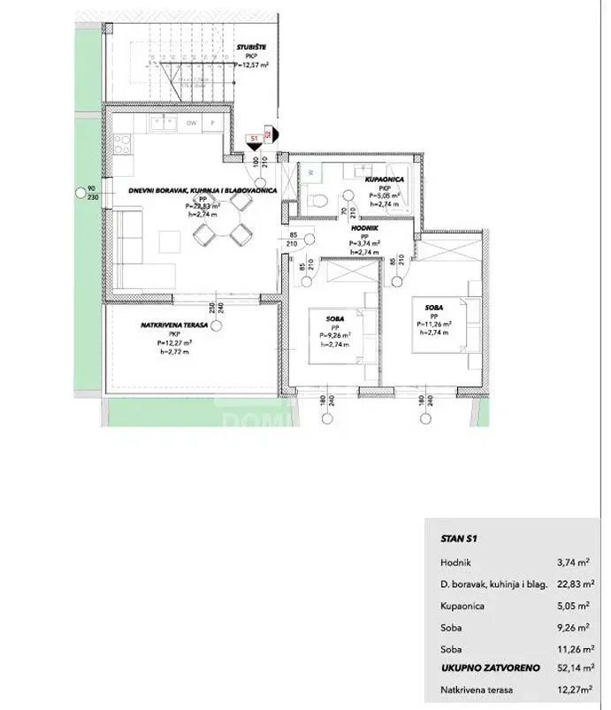Appartamento Trogir – 3