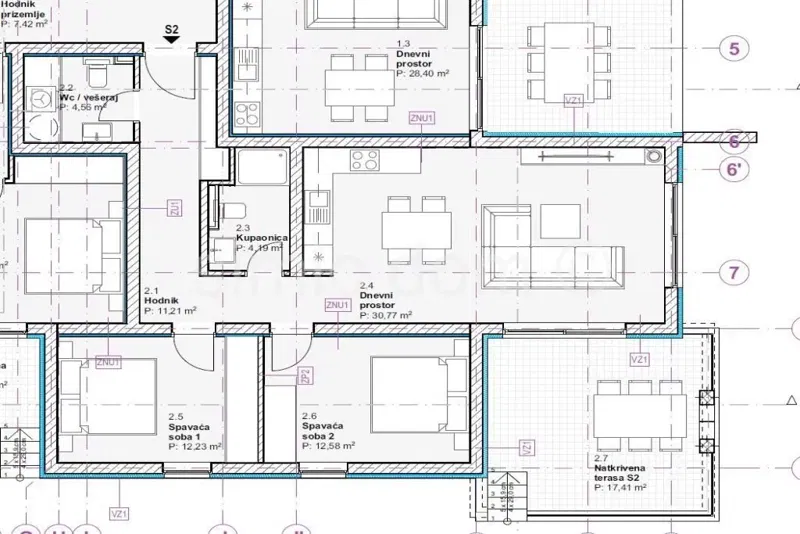New apartments near the center of Vodice – 3