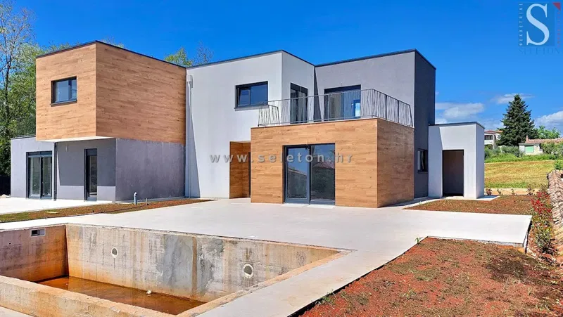 A new modern semi-detached house od 131 m2 with a swimming pool in the vicinity of Poreč – 2