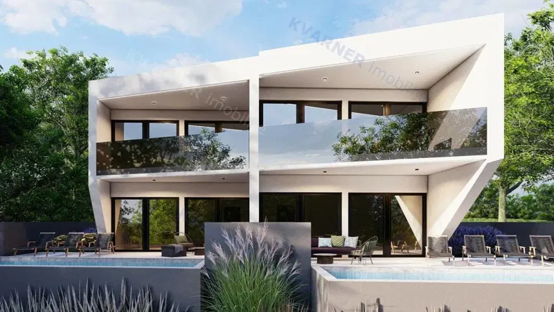 Crikvenica - Modern Semi-Detached Villa with Pool and View – 3