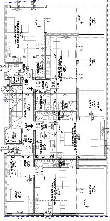 Pag, Povljana - apartments in a new building near the beach – 3